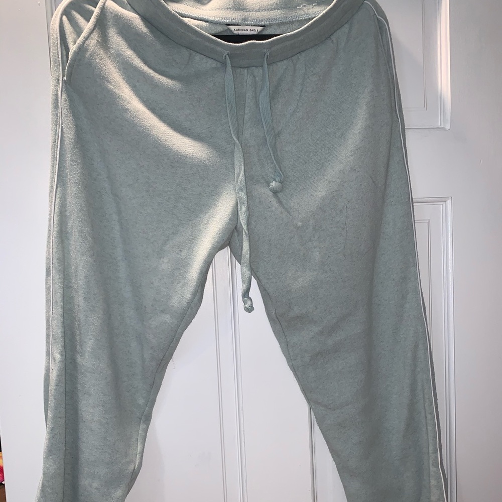 Mint green joggers